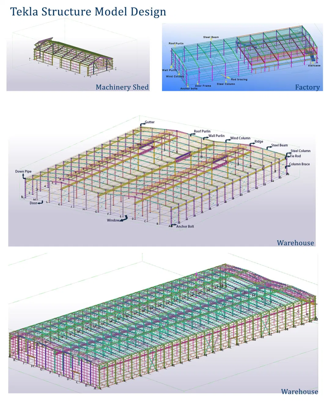 Fast Assemble Prefabricated Steel Structure Building Frame for Prefab Metal Warehouse Workshop Apartment Hotel Hospital